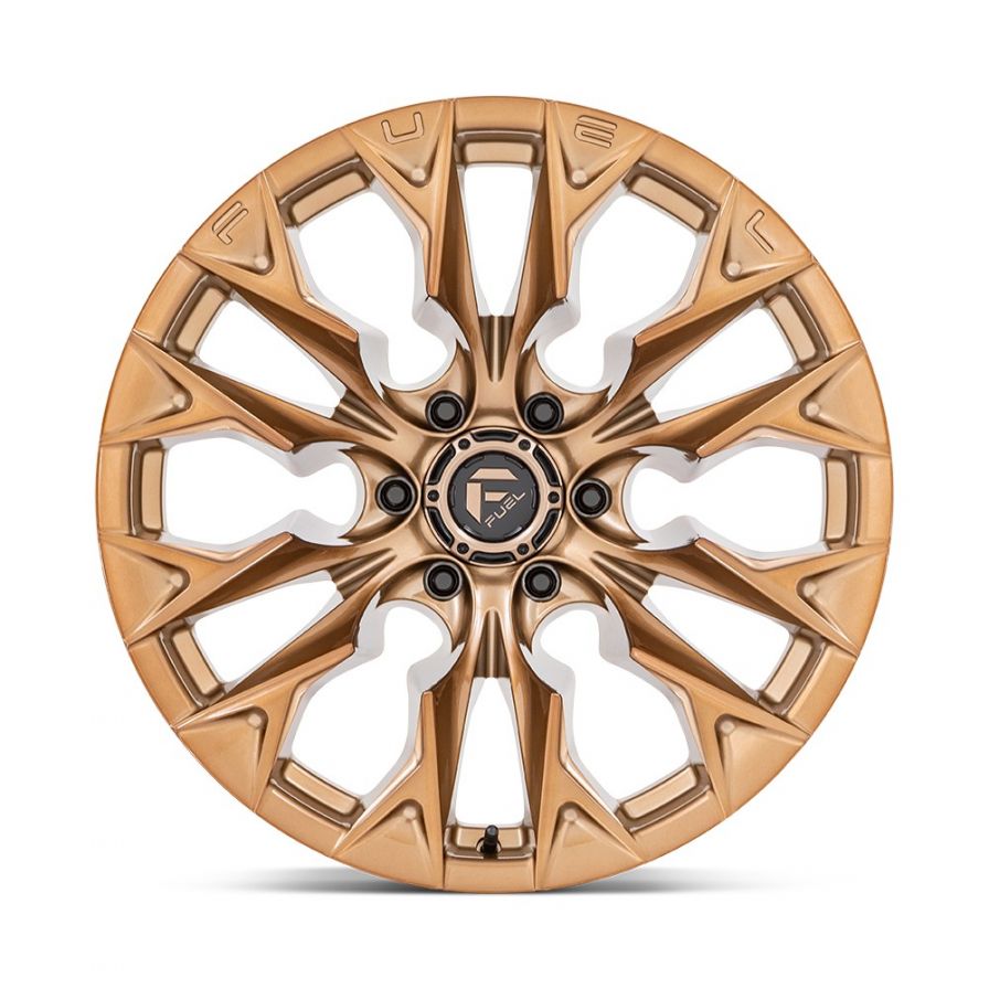 Fuel Wheels<br>Flame Platinum Bronze (20x10)